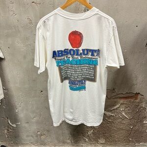 Vintage 1990 Absolute Teaching White Underpaid Never Appreciated T-Shirt Large L